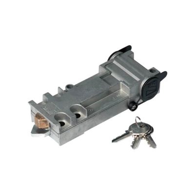 801XA-0030 Unlocking device with custom key and EURO-DIN cylinder equipped with anti-lock system.